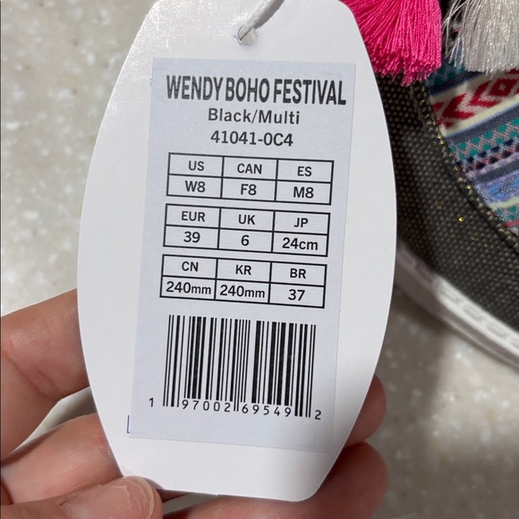 Hey Dude Wendy Printed Slip-On Sneakers in Multi-Color - Picture 3 of 7